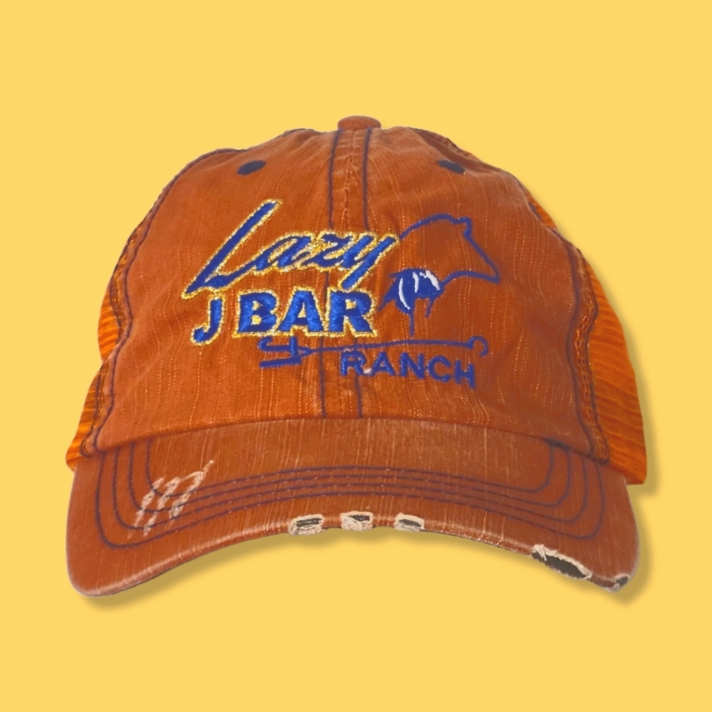Adult Adjustable Baseball Cap - Lazy J Bar Ranch